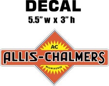 Allis Chalmers Diamond Rectangular Vinyl Decal picture