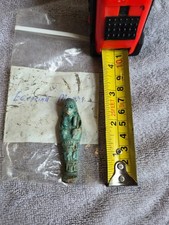 Vintage CARVED STONE EGYPTIAN SARCOPHAGUS King Tut Souvenir w/ Mummy picture
