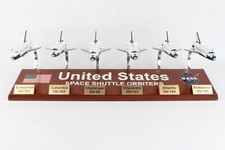 NASA Space Shuttle Orbiter Fleet Of 6 Desk Top Display 1/200 Model SC Collection picture