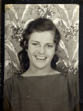 Vintage Photo Booth 1940s Pretty Girl Found picture