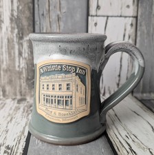 Deneen Pottery Coffee Mug A Whistle Stop Inn Bed and Breakfast Chamois, Missouri picture