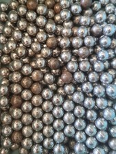 Vintage ENGRAVED PACHINKO BALLS Lot of 25 Genuine Japanese Arcade Steel XLNT  picture