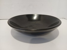 Vintage Rose Gonzales Blackware Pottery Bowl - San Ildefonso Pueblo - Signed picture