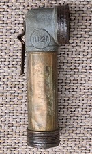 Vintage WWII US Army TL-122-A Flashlight Brass Body USA LITE Right Angle Torch picture