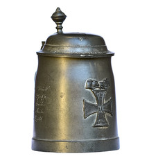 Pewter German Regimental Beer Stein 1914/15 | WW1 Era picture