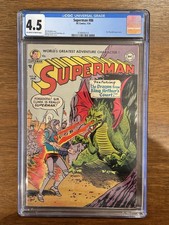 Superman 86 CGC 4.5 Ow/W Pages 1954 Golden Age Comic Book Win Mortimer Cover picture