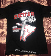 Vintage Exciter  Latin American Attack Tour 2022 Black S-234XL T-Shirt picture
