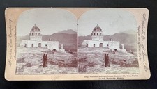 Ruins of Bishop's Place Monterey Mexico Stereoview by Keystone  from 1900 picture