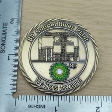 BP Cooper River Plant Helios Award Challenge Coin picture