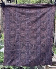 VTG MARIMEKKO KRISTINA ISOLA TULIPUNAINEN PRINT SMALL BLANKET/DUVET COVER/FABRIC picture