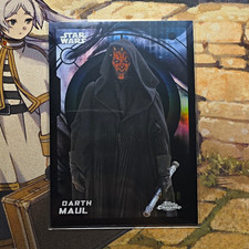 2020 Topps Chrome Star Wars Darth Maul Serial Numbered 06/10 Print Run 10 picture