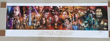 Star Wars Celebration HUGE Poster/Print 62x21 2008 Licensed Lucasfilm Signed 1-6 picture