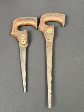 Disston + Sons Mini Hand Saw Vintage Pair Of 2 - Philadelphia PA Tool picture