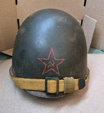 Helmet soviet russia SSH 39 original nice helmet WW2 WWII   picture