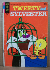 Tweety And Sylvester #18 (Gold Key, June 1971) GD/VG picture