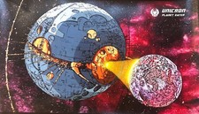 Transformers the Movie 1986 Unicron Heavy Duty Canvas Large Art Print  28x16 picture