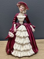Vintage EleganrtFlorence Ceramics Pasadena “Charmaine” Woman Figurine Umbrella picture