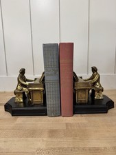 1932 J.B Hirsh Beethoven Piano Classical Brass matching set JRVHL bookends picture