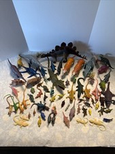 Lot of 71 Vintage Dinosaurs British Natural History Imperial Playskool Plus More picture
