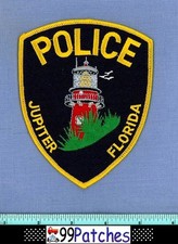 JUPITER FLORIDA Shoulder Patch LIGHTHOUSE SEAGULL 4H picture