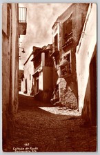 Guanajuato Mexico Historic Alley Street RPPC Postcard c1950s picture