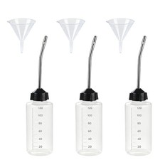 WHTCHSU 3 Pcs Needle Oiler (4 OZ), Precision Gun 3 Count (Pack of 1), white picture