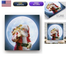 Renditions Gallery Christmas Wall Art Canvas, 40x40, Moonlight picture