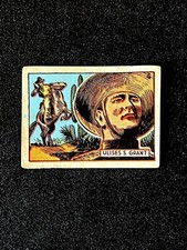 1940 Ulysses S. Grant Vintage Spanish Card #4 ULTRA RARE  picture