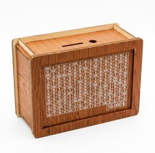 10000 Savings Challenge Box,Cashbox Kakeibo Money Saving Box, Money Vault Saving picture