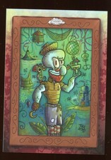 Tiki Tony 2025 Spongebob Squarepants Topps Chrome Case Hit Squidward's Galllery picture