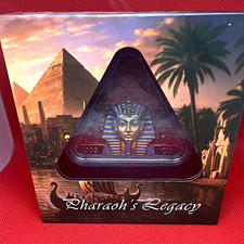 Pharaoh's Legacy .999 Fine Copper 100g Triangular Coin Bar Ltd Ed Serial picture