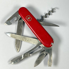Vintage Victorinox Mountaineer Swiss Army Knife Metal Tweezers – Pre-1986 picture