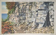Eagle Bluff Palisades Peninsula State Park Posted Fish Creek Wis To Chicago ILL picture