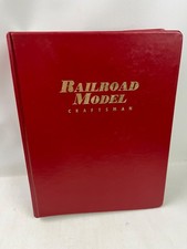Vintage Railroad Model Craftsman Magazines Lot 1976 Full Year in Binder picture