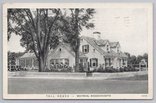 Toll House Whitman Massachusetts Postcard 1934 Historic Inn Vintage picture