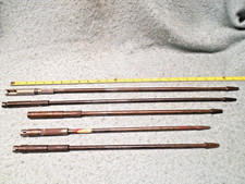 Lot of 5 Working Brace Drill Bit Extenders Stanley Millers Falls Craftsman picture