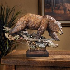 Wild Wings Taking The Lead - Bear Sculpture by Danny Edwards, Brown picture