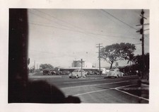 1947 Kau Kau Korner Drive-In Honolulu 1940s Photo Hawaii Exterior Street Sign picture