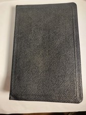 New Vintage Nelson Holy Bible 1956 Standard  Black Bonded Leather Indian Paper picture