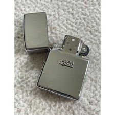 Zippo Lighter Silver RJ Reynolds RJR Logo High Polish Chrome Vintage 1999 K XV picture