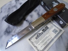 Bear & Son USA Heritage Large Barlow Pocket Knife 1095HC Walnut C2180 4