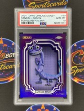 RANDALL BOGGS 2024 Topps Chrome Disney #89 Purple Refractor /199 PSA 10 picture
