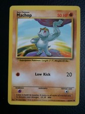 Machop 52/102 Original Base Set MINT Condition picture