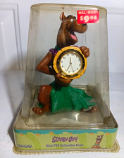 Vintage Rare Cartoon Network Scooby-Doo PVC Collectible Clock Figure, Quartz picture