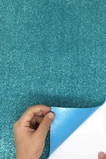 Allgala 12-Pack Self-Adhesive Glitter EVA Foam Sheets 8x12