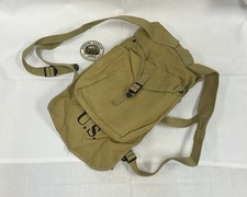 WW2 Reproduction US Army M-1928 Haversack Light Shade Made By US Spec picture