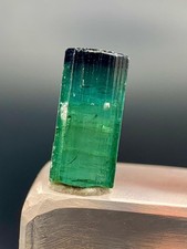 Natural Ink Blue Tourmaline Prism Crystal 14.40 Ct From Afghanistan picture