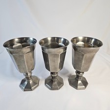 Vintage Gorham Pewter goblets, PH24 picture