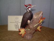 LENOX 2014 CHRISTMAS PILEATED WOODPECKER~MINT~COA~ NO BOX picture