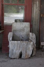 Photo:Stockton Alabama 2010 Wood Chair at Gas Station Historic South picture